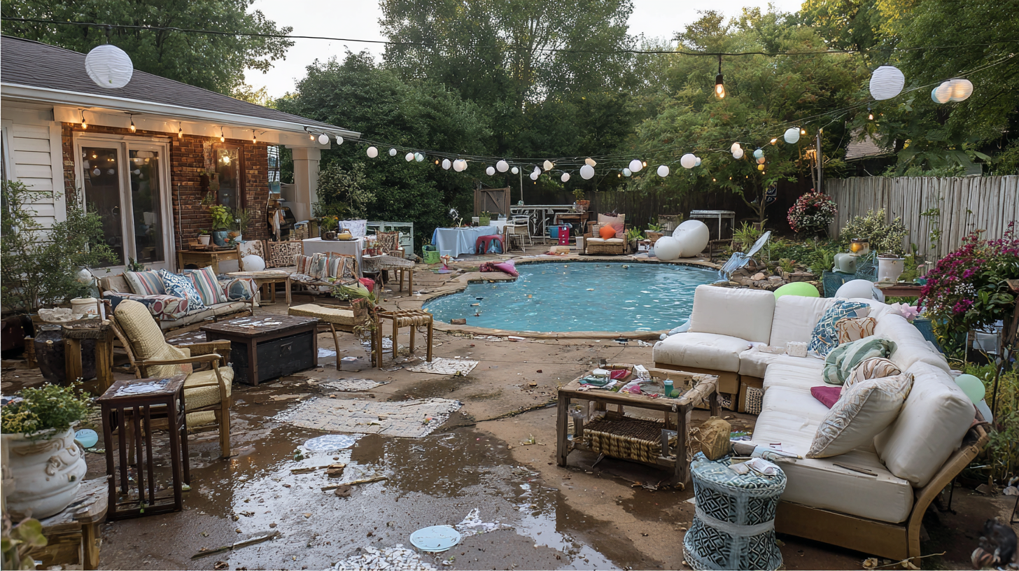 Clean Your Outdoor Dining Spaces After Summer